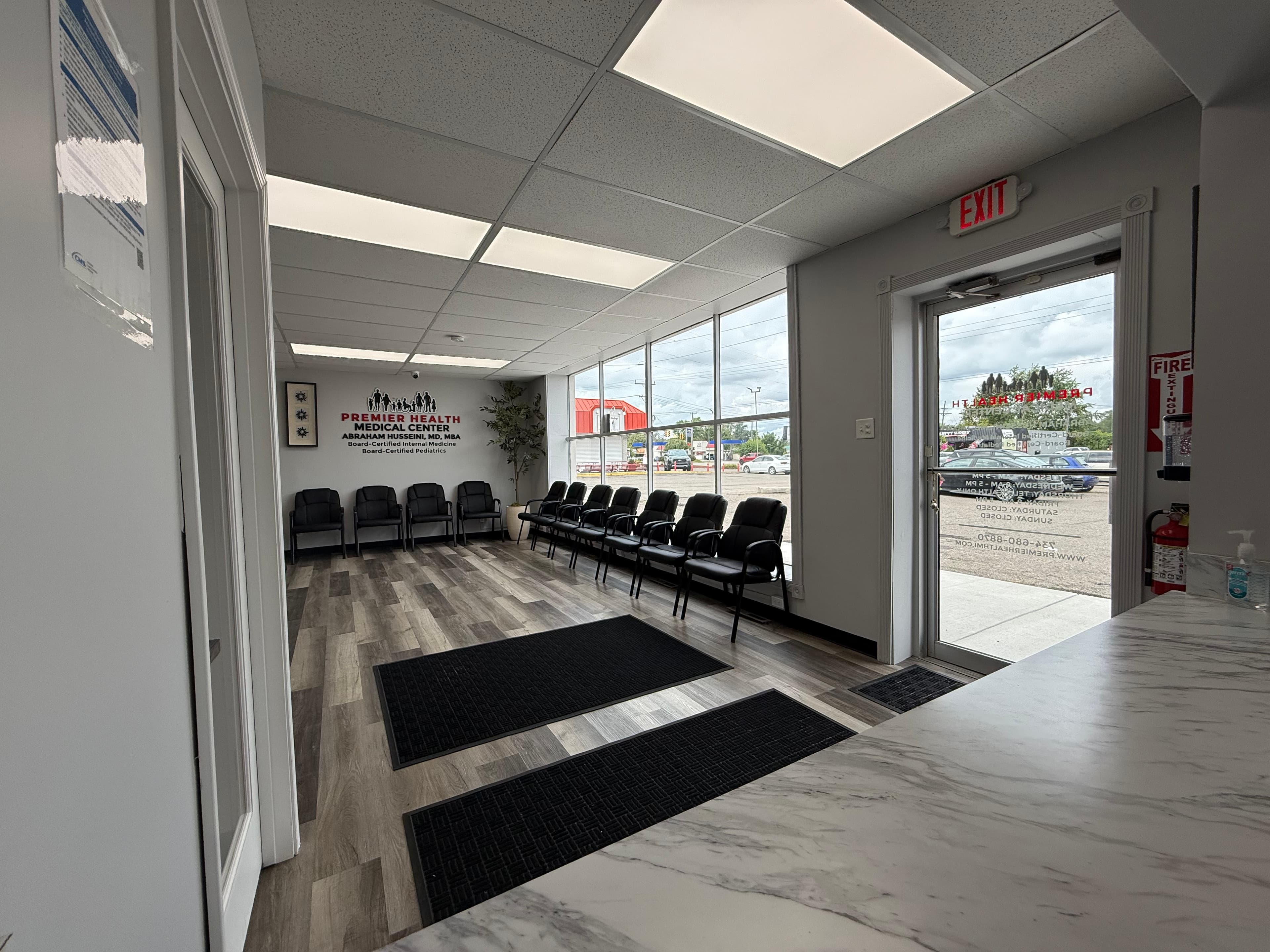 Premier Health waiting area