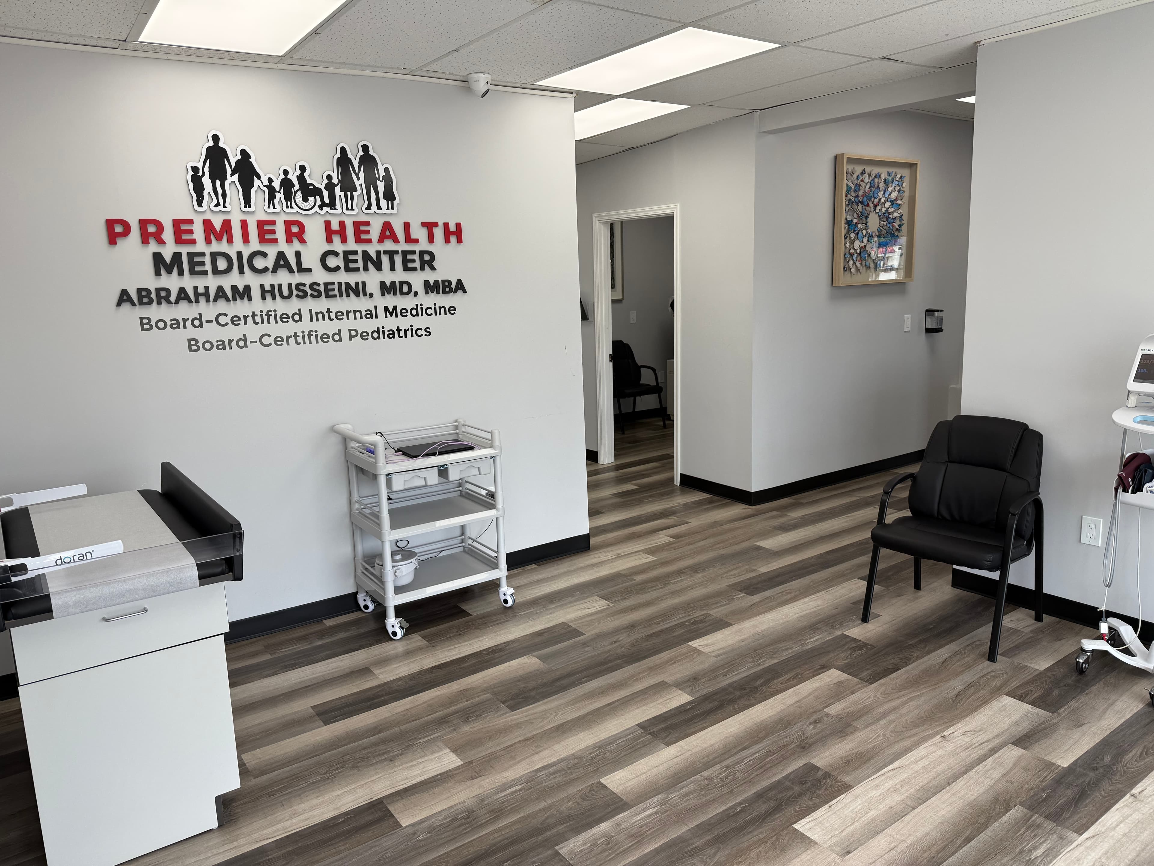 Premier Health triage area