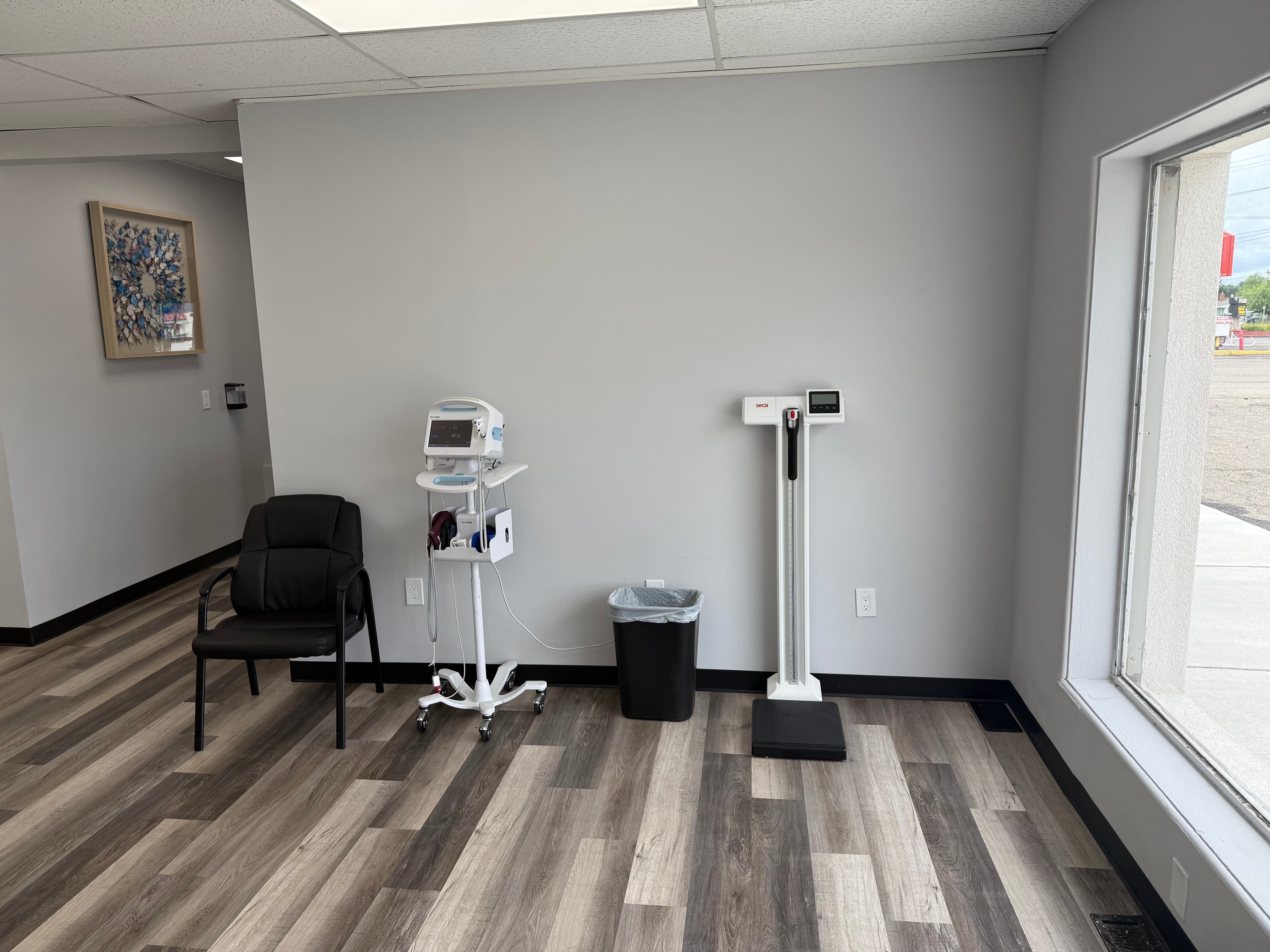 Premier Health triage area